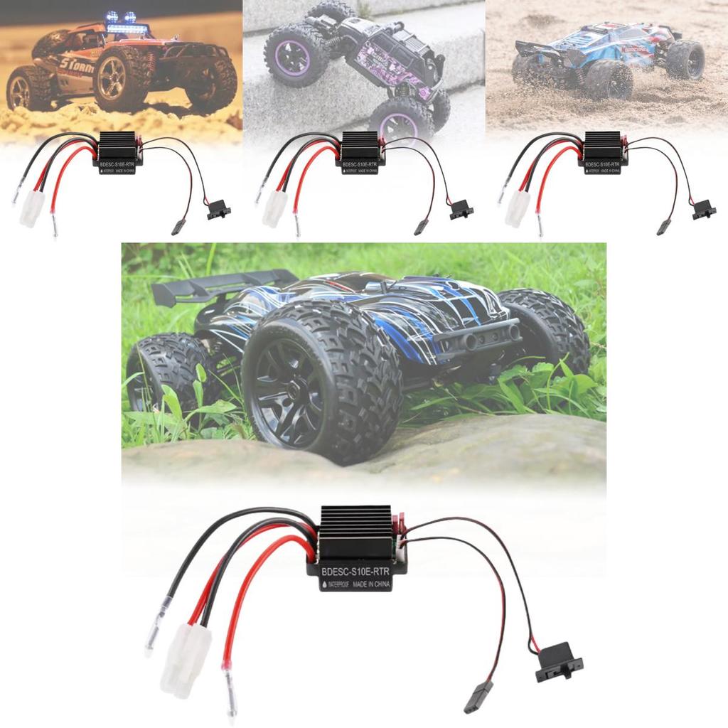 High-power 320a Brushed Esc Dual-way For Hsp Hpi Rc Cars And Boats Supporting 3s Lipo Battery