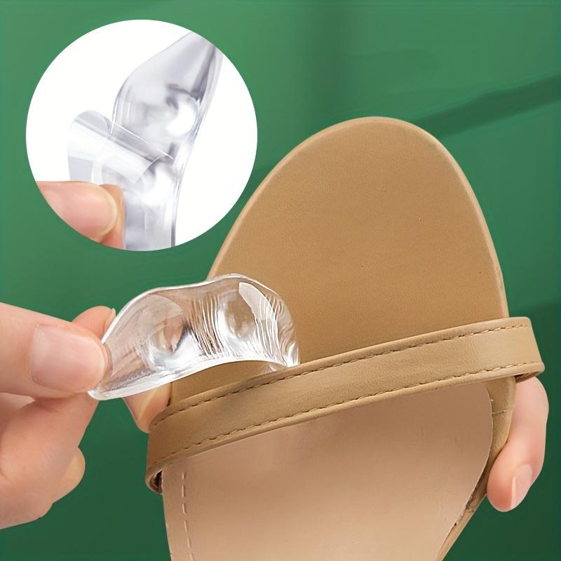 2pcs Non-slip Insoles Sticker For High Heels, Sandals Self-adhesive Forefoot Pad For Women