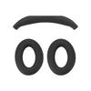 Coussinets d'oreille résistants à la transpiration Housse d'arceau pour QC45 QC35 QC25 QC15 AE2 Coussinets de casque Housse d'oreillettes lavable facilement Housse d'oreillette