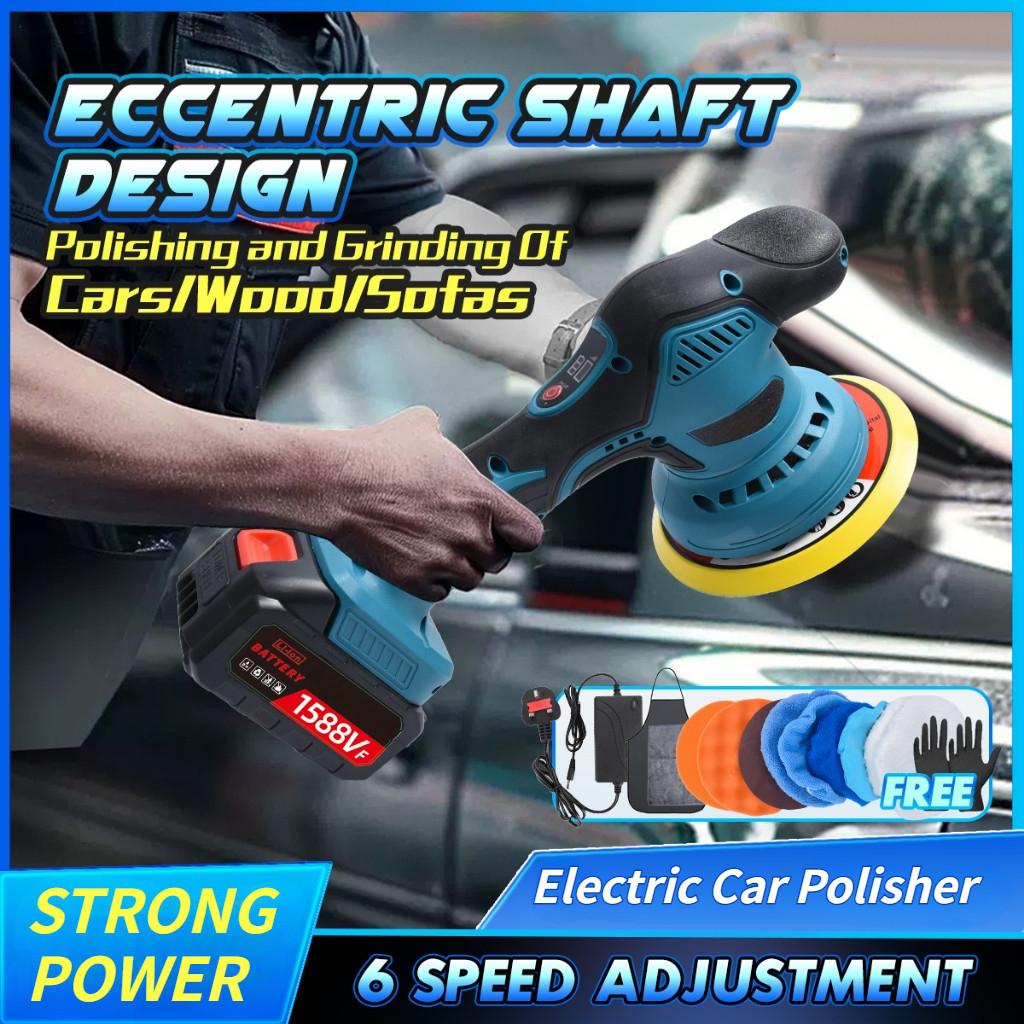 Multiple Speed Adjustable Handheld Sander Automobiles Waxing Power Tool Cordless Portable Electric Car Polisher