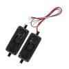 2Pcs 4 Ohm 5W TV Box Speaker Loudspeaker Sound Amplifier Unit for LCD TV Advertising Player
