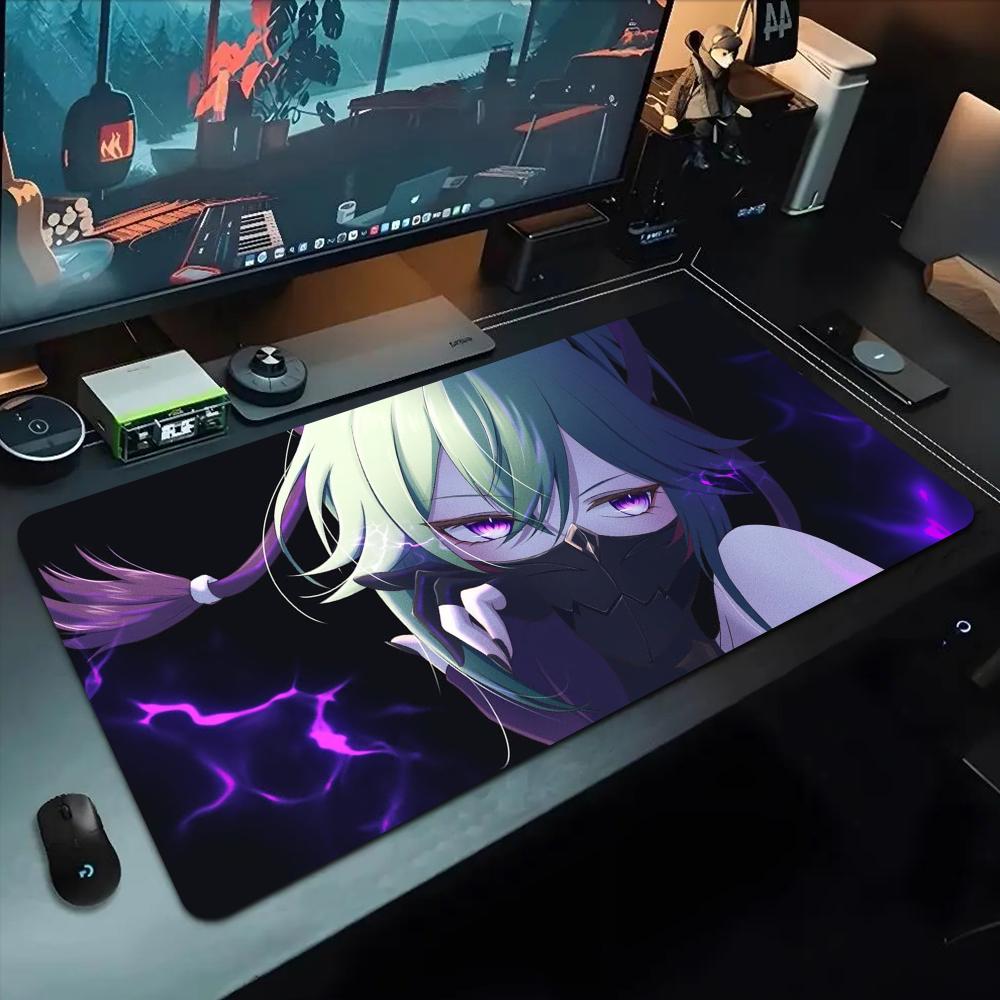 kuki shinobu Mouse Pad 500X1000 mm Large Gaming Mousepad Gamer XL Rubber Otaku Keyboard Pad Laptop Desk Mat