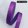 Colorful Flashes Christmas Ribbon Party Decoration 10Yard Diy Gift Wrap Bow Handmade Craft Wrapping Wedding Birthday Party Decor