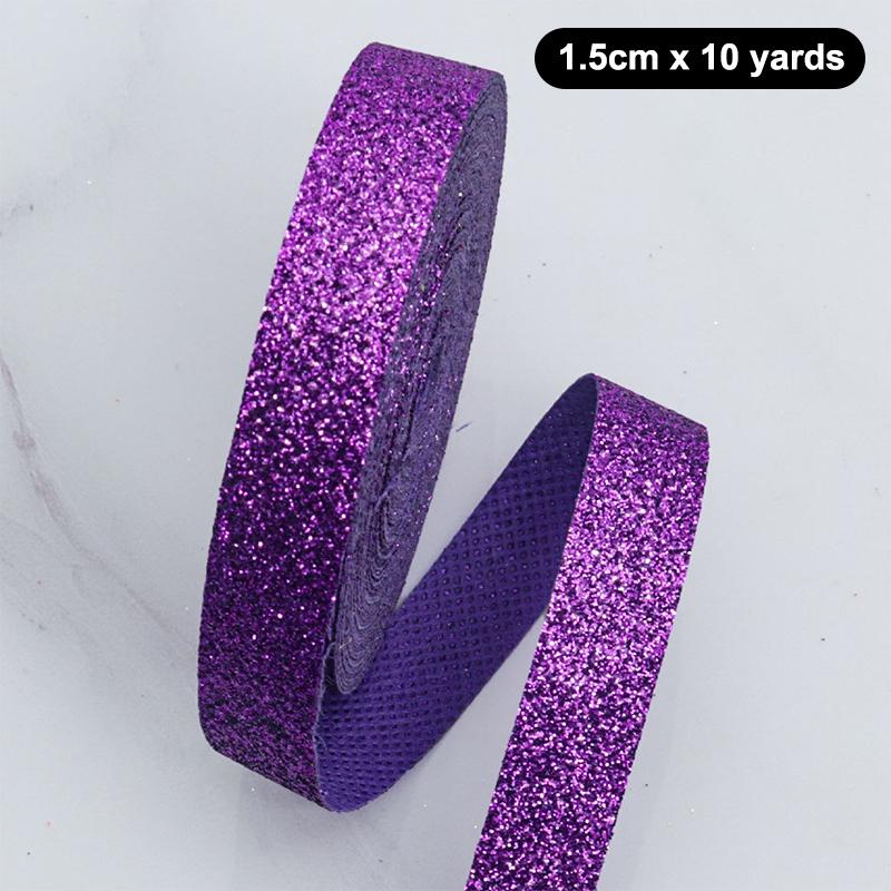 Colorful Flashes Christmas Ribbon Party Decoration 10Yard Diy Gift Wrap Bow Handmade Craft Wrapping Wedding Birthday Party Decor
