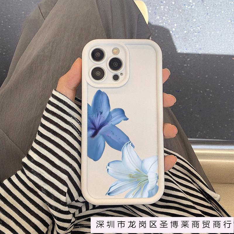 Applicable to iPhone13/14 Apple 15ProMax niche flowers and plants 11/12 anti-drop 16plus all-inclusive mobile phone case