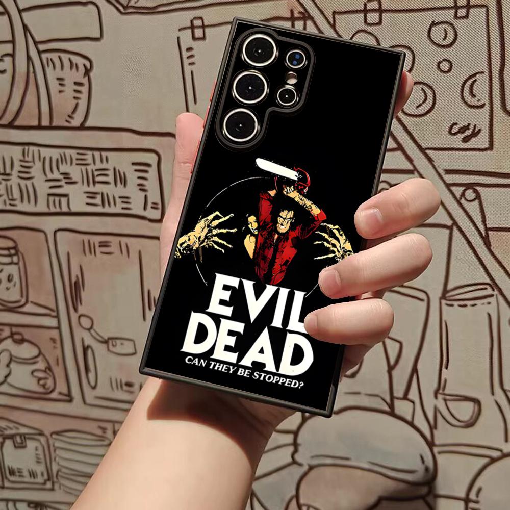 Evil Dead Horror Movie Phone Case For Samsung S25 Ultra S23 S24 Fe S21 S22 Plus S23 Fe S24 Ultra S21 Fe Matte Cover