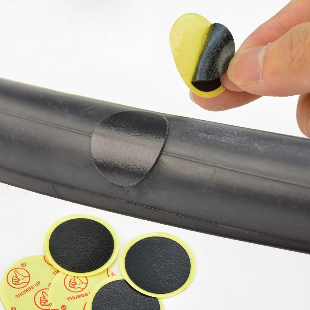 Bike Tire Patch Repair Tool Tyre Protection No-glue Adhesive Quick Drying Fast Tyre Tube Glueless Patch Bicycle Fix