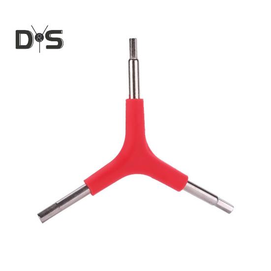 

Y-образный 3-сторонний торцевой ключ, стальной треугольный шестигранный ключ, инструмент для ремонта велосипеда, 4/5/6 мм Y-образный внутренний шестигранный ключ для обслуживания велосипеда Allen Wrench