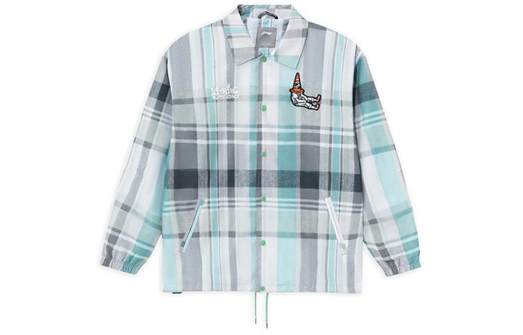 Li Ning Skateboard Jacket Men s Spruce Green AFDS101-4 XL