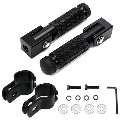 RACEAST M8 Motorrad Fußraste Klappbare Fußrasten Stifte Links und Rechts Set Universal CNC