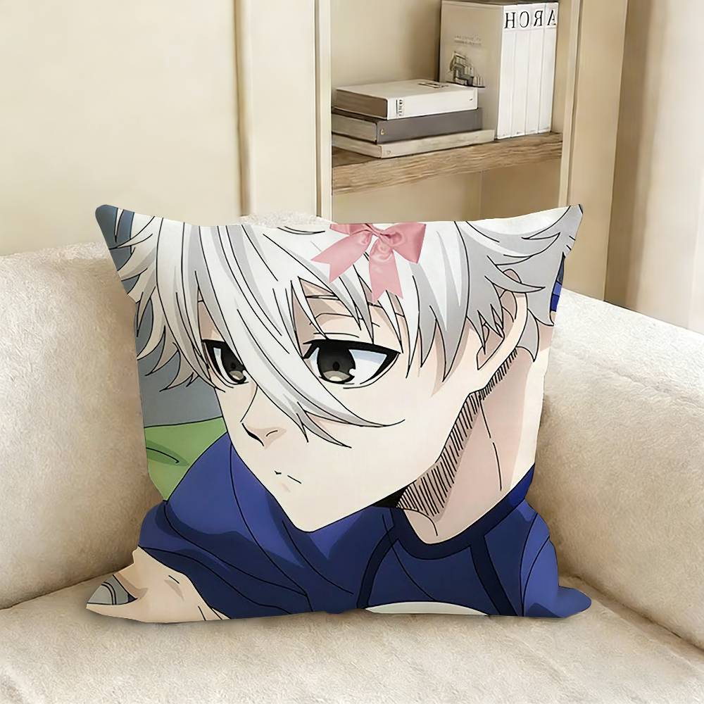 SSeishiro NNagi Various Sizes Square Pillow Case For Car Home Bedchamber Decor