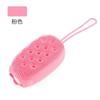 Double Side Silicone Bubble Bath Body Brush with Soap Storage Sponge Massage Scalp Scrubber Skin Clean Shower Exfoliating Mitt