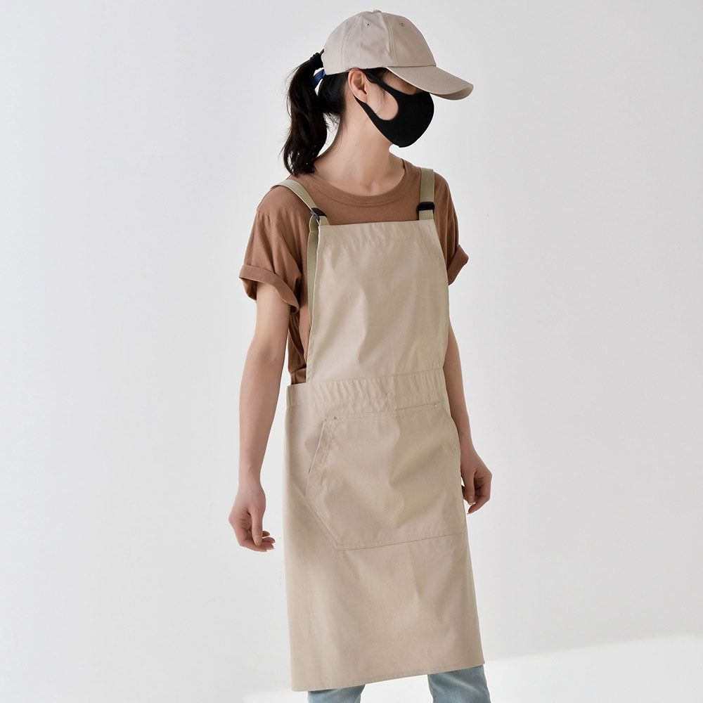 Workwear Korean Restaurant Apron Apron Adjustable Kitchen Aprons  Picnics Parties BBQ Camping