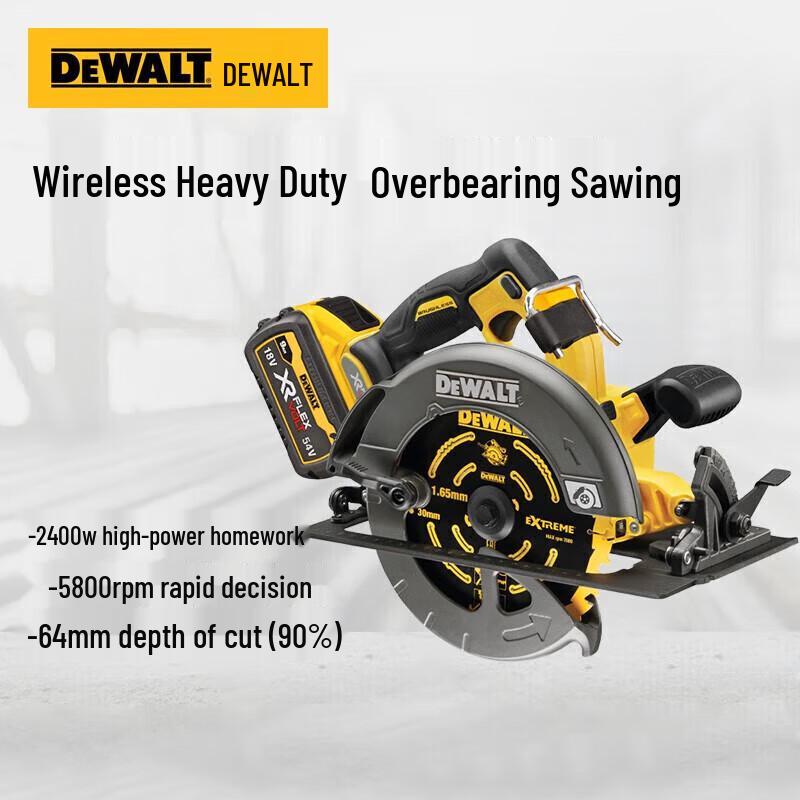 Dewalt 60V MAX Brushless 184mm Circular Saw Kit CN plug (adapter included)