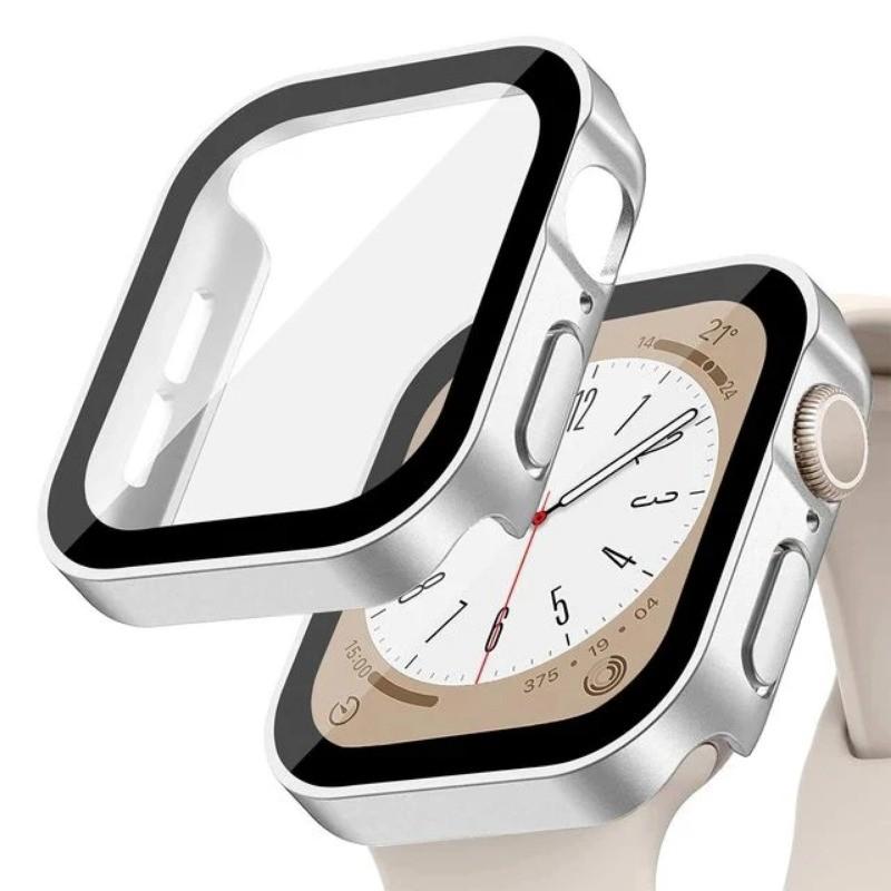 Waterproof Case for Apple Watch 7 8 9 45mm 41mm Screen Protector Glass+Cover iWatch 11 10 42mm 46mm 5 SE 6 44mm 40mm Accessories