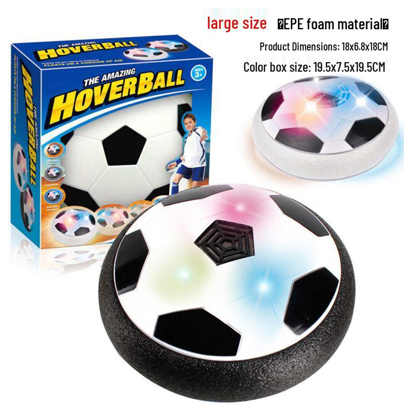 Children's Indoor LED Hover Soccer Ball with Music - Parent-Child Floating Kick Toy