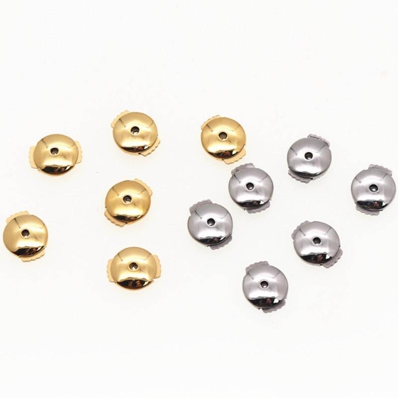 Stylish and Practical Earplugs Locking Clip Convenient Earplugs Retainer Large Earring Replacements for Studs Earrings