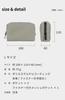 [aso] TOFTPOUCH+ (Tuft Pouch Plus) Water-Resistant Gadget Pouch, Made in Japan, Approx. 180 x 110 x 60mm, Gadget Pouch, Travel Storage, Bag-in-Bag