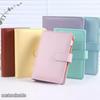 Macaron A6 Cute Loose-leaf Notebook with Magnetic Buckle