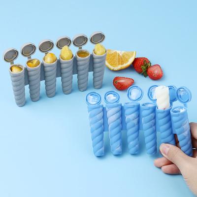 Flexible Silicone Popsicles Maker Set Creative Easy Releases Ice Lolly Mould for Family Gatherings and Parties
