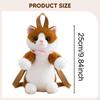 Cat Backpack, Functional Stuffed Animal Bag, Realistic Doll And Secure Storage for Women, Suitable