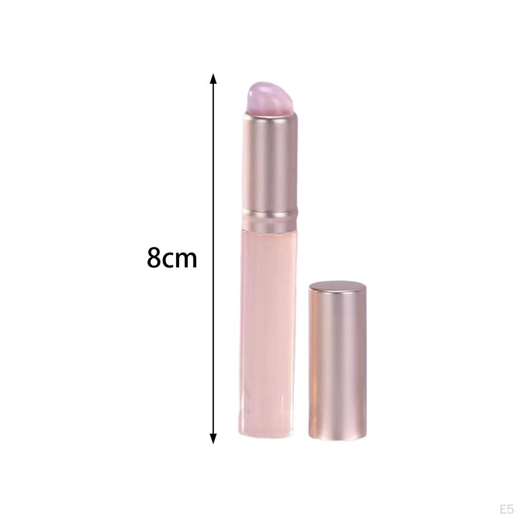 -Lip Brush with Lid, Multifunctional Lip Cream Brush, Lipstick