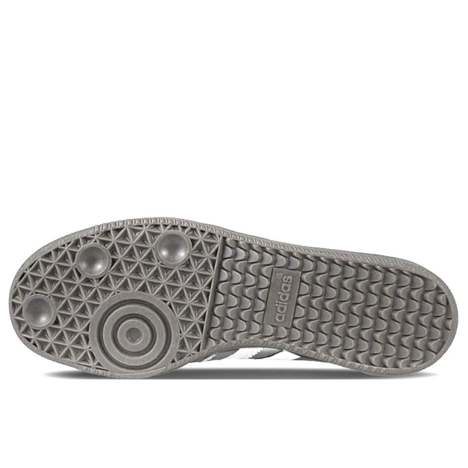 Adidas Originals SAMBA OG Dot Silver Gradient Abrasion Resistant, Lightweight, And Breathable Low top Skateboard Shoes B75806(Team801-)
