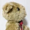 [USED] Teddy Bear House Retro Teddy Bear with Check Ribbon, Vintage