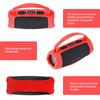 Silicone Cover Case Anti Drop Travel Carrying Protective Gel Soft Skin with Shoulder Strap for JBL Charge 5 Wi-Fi Speaker