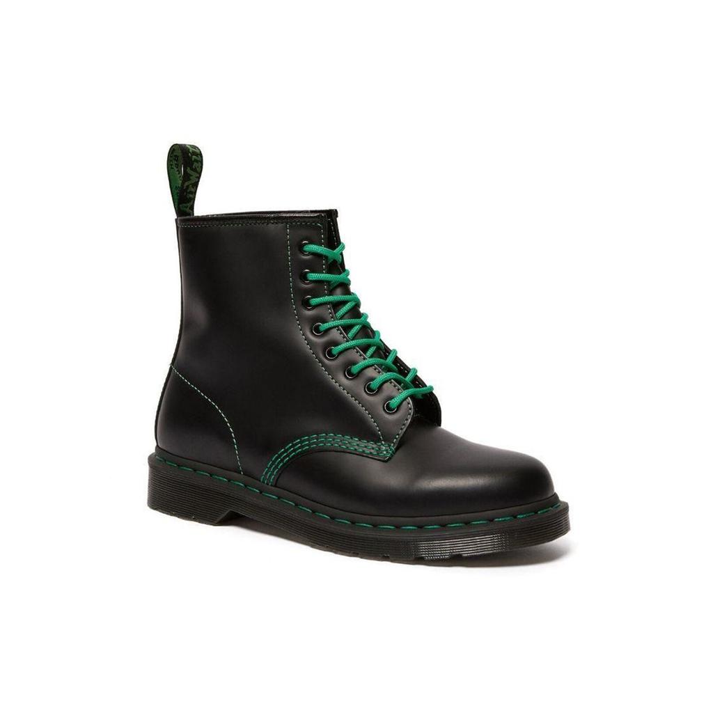 Dr. Martens 1460 Colour Stitch Boots Men Boots Black Green 25826001