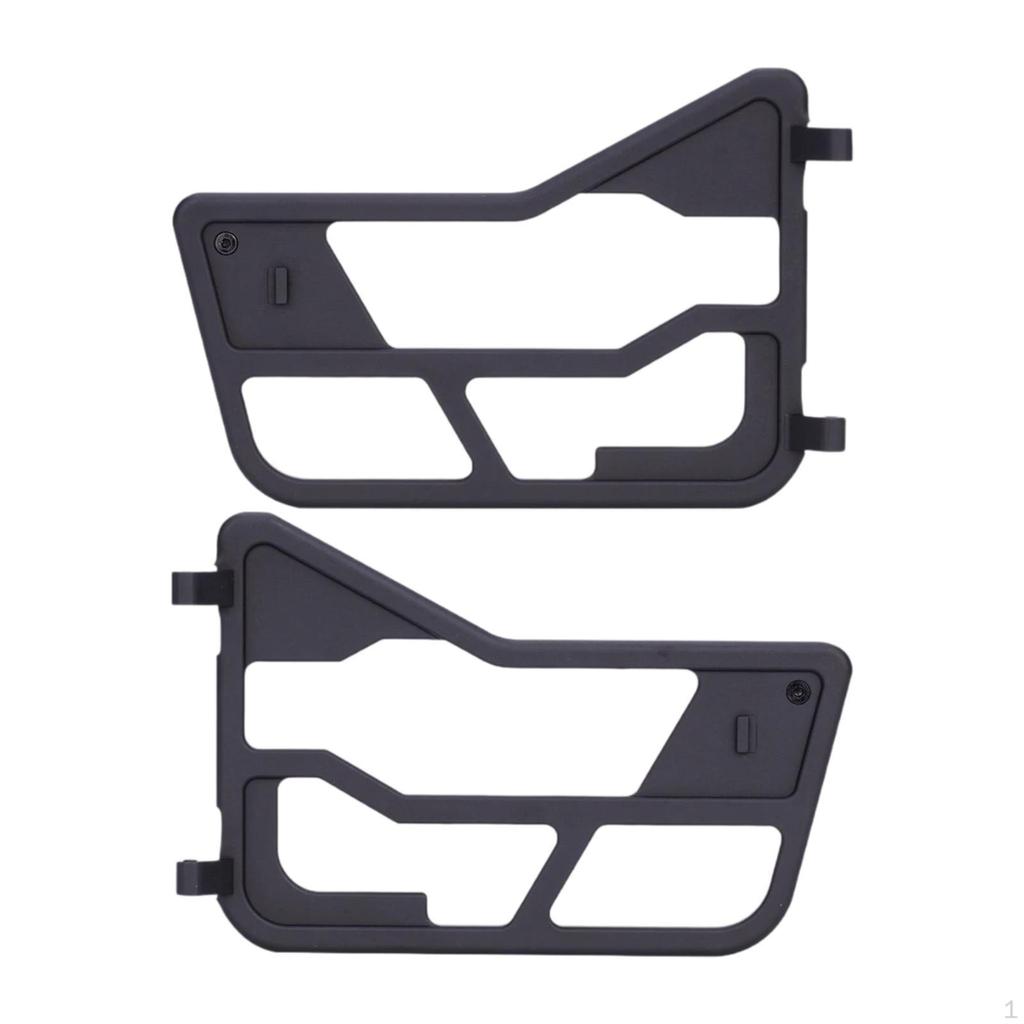 2x RC Crawler Decorative Door Kit Simulate DIY Decoration Aluminum Alloy Upgrade Tube for 1/10