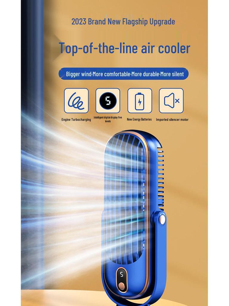 Silent Desktop Air Circulator Fan for Home, Dorm, or Office