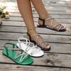 Women Sandals Sexy Summer Shoes for Woman Summer Lightweight Sandals New Flats Sandals Comfortable Beach Shoes Female Footwear