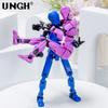 UNGH Multi-Jointed Movable Robot 3D Printed Mannequin Toy 13 Action Figure Full Body Movable Robot Toys Gifts For Children