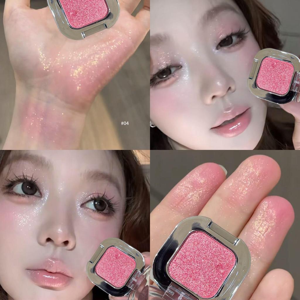 HERORANGE Blazing Single Color Pearlescent Eye Shadow Palette