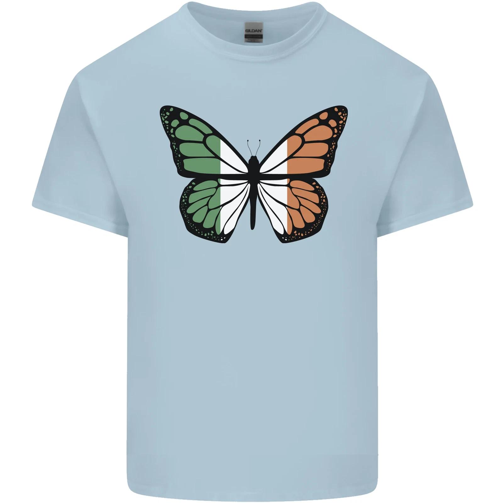 Irish Butterfly Ireland Ire Kids T-Shirt Childrens M