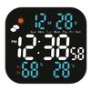 LCD Wall Clock Digital Wall Clock Weather Forecast Function
