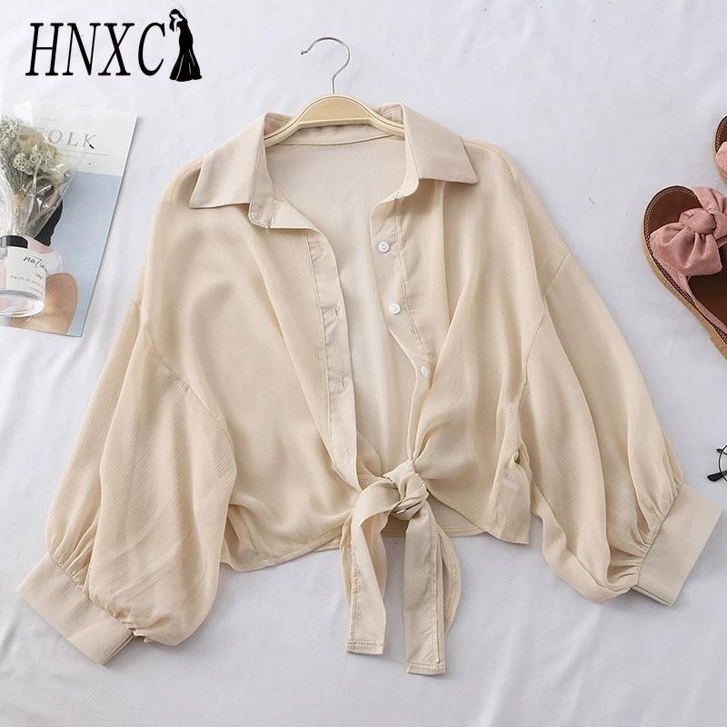 

HNXC Женские модные повседневные блузки и рубашки с принтом однотонного цвета, с длинным рукавом и воротником поло XXL хаки