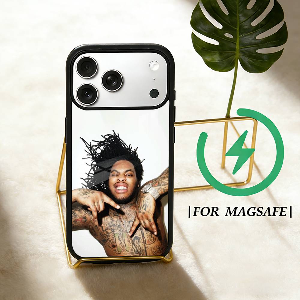 

Rapper waka flocka flame Phone Case For iPhone 17,16,15,14,13,12,Plus,Pro,Max for Magsafe Magnetic Wireless Charging iPhone17