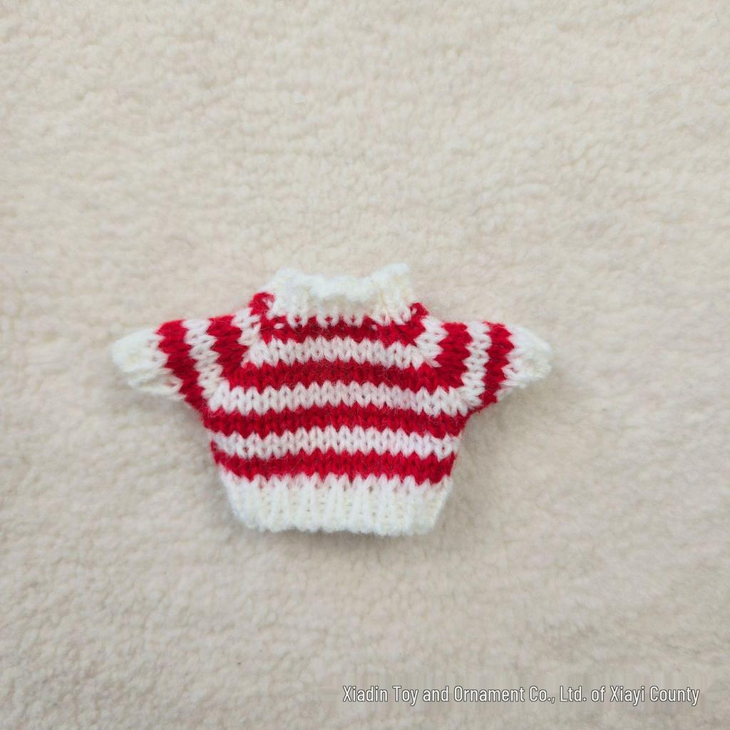 10cm West Highland Hund Baby Docka Bomull Ersättning Tröja