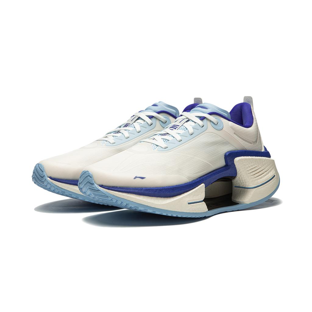Li Ning Absolute Shadow 3 Essential Technology Professional Speed Training Running Shoes Men Running Shoes White ARRU007-7