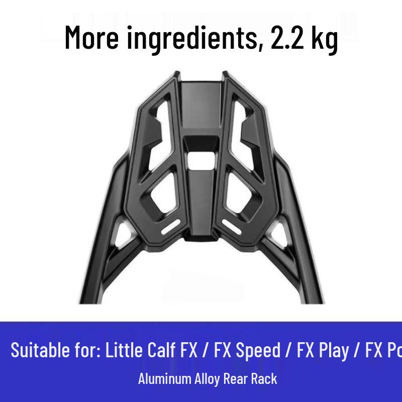 

Niu FX/FS Electric Scooter Aluminum Rear Cargo Rack for Speed/FXplay/FXpo Models