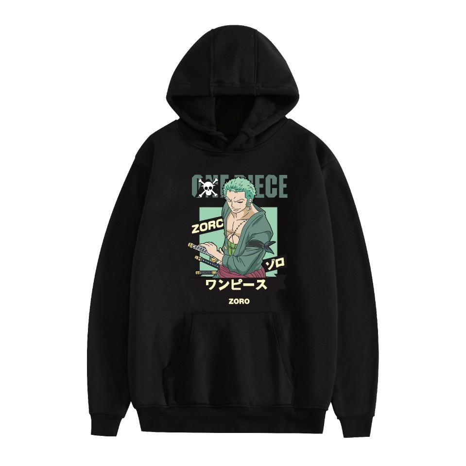 Unisex ONE PIECE Anime Hoodie Sweatshirt Graphic Printed Streetwear Hoodies for Couples Men Women XS