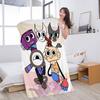 Popular Game D-Dandys World Whitepaper Beach Towel Colorful Bath Towels for Girl Microfiber Quick Dry Custom Sand Free Beach