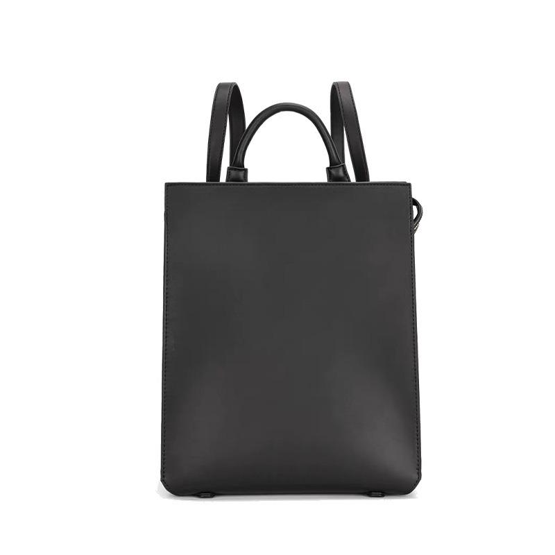 

Imported leather backpack tote bag women s large-capacity bag high-end sense versatile fashion simple first-layer cowhide backpack 30*10*35cm чорний