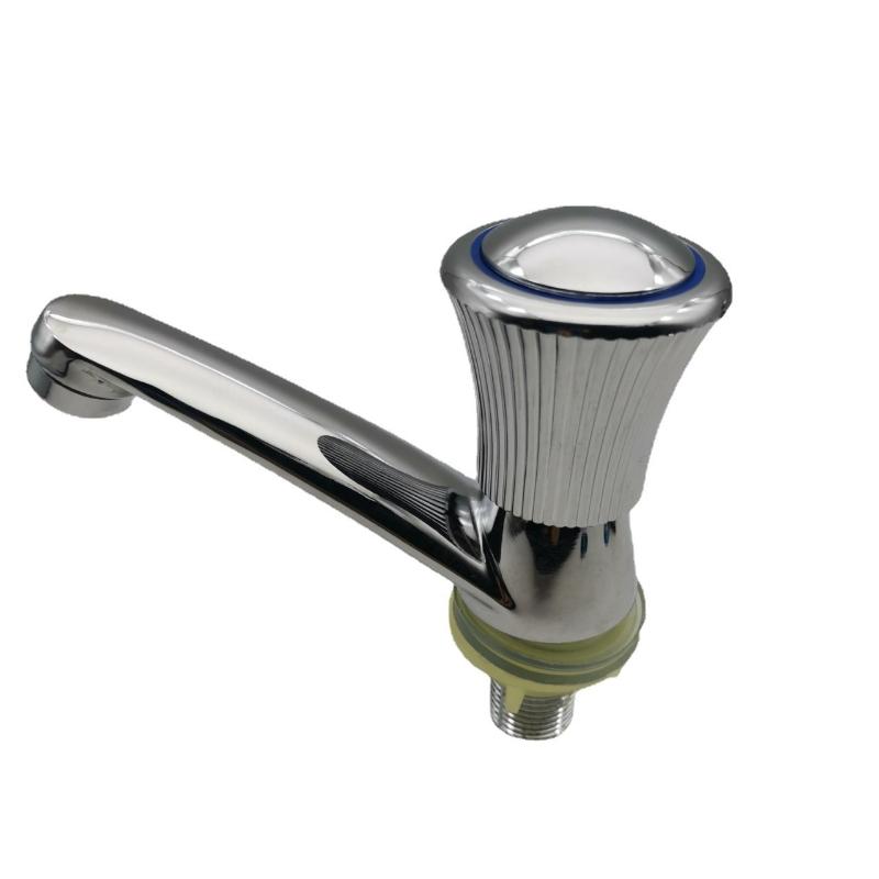 Single Cold Modern Simple Spiral Basin Faucet Bathroom Cabinet Wash Basin Single