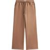 Soft Comfortable Drawstring Straight Leg Knit Sweatpants Women Bottoms XW07421-GTO