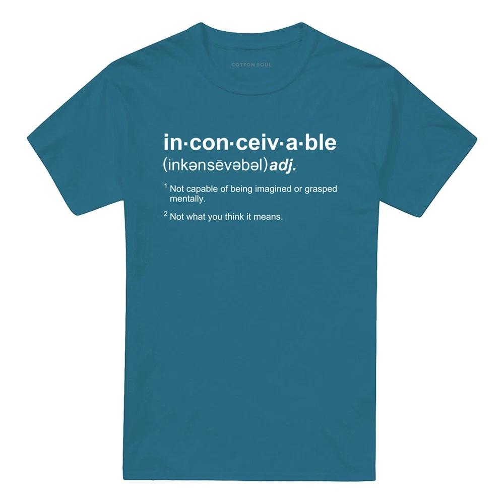 Princess Bride Definition 100% Cotton T-shirt Mens Tees Top S-3XL, Slate S