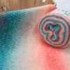 3pcs Ombre Yarn Bundle Chunky Cotton for Knitting & Crochet Thick Gradient Blanket Yarn Kit Total 300g DIY Assortment