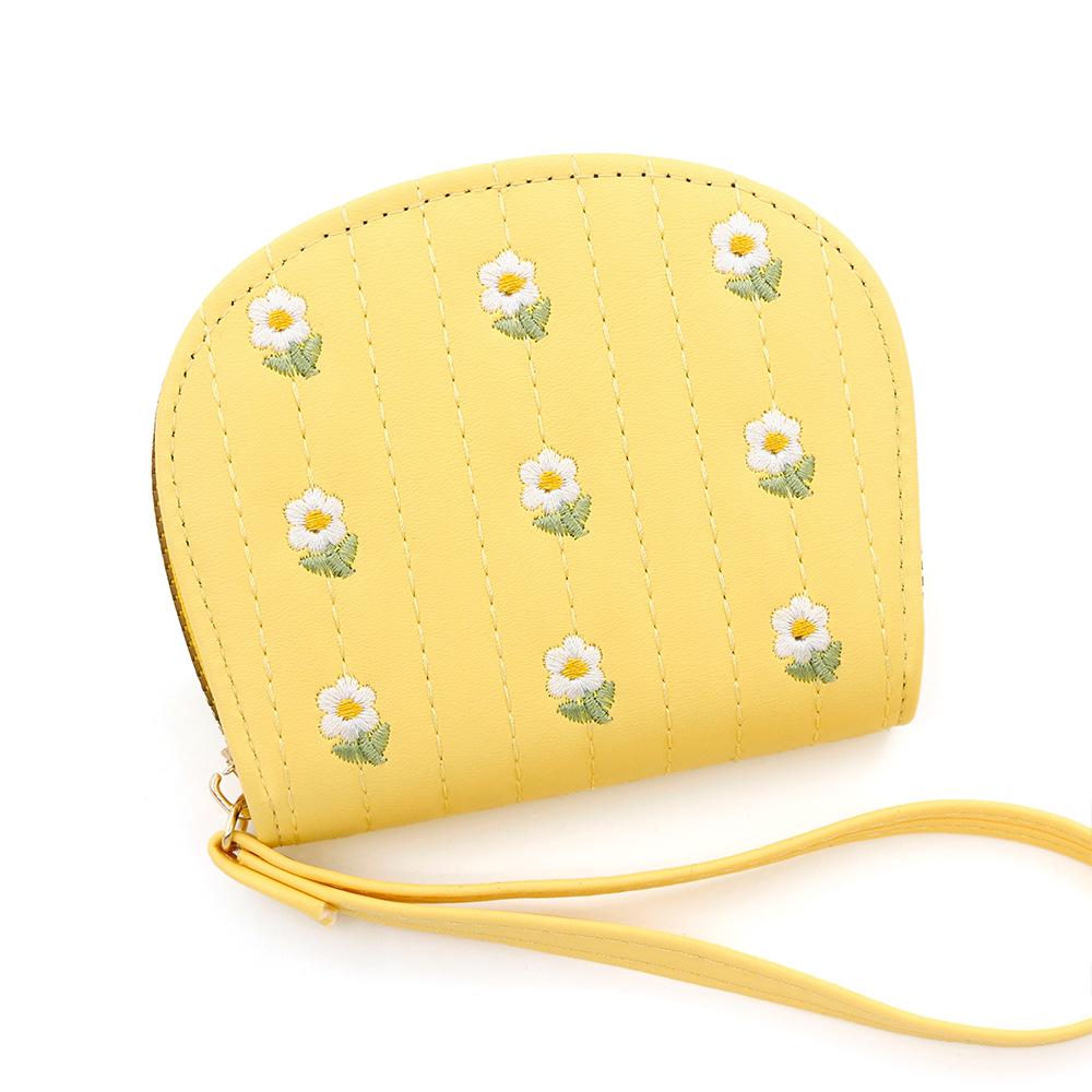 Simple & Portable Coin Pouch: Soft Lychee Texture, Large Capacity for Change & Cards